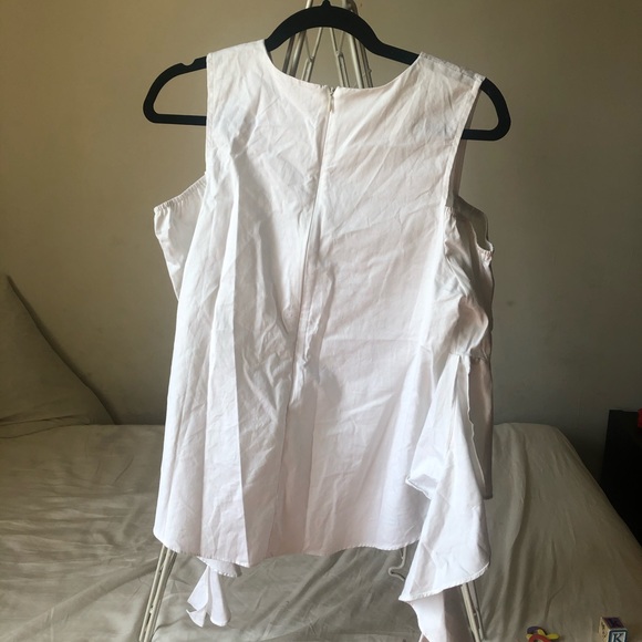 NEW***  JOA 100% Cotton white top - Picture 6 of 9
